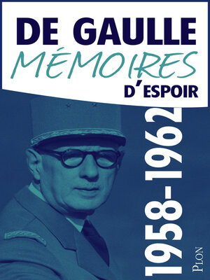 cover image of Mémoires d'espoir, tome 1